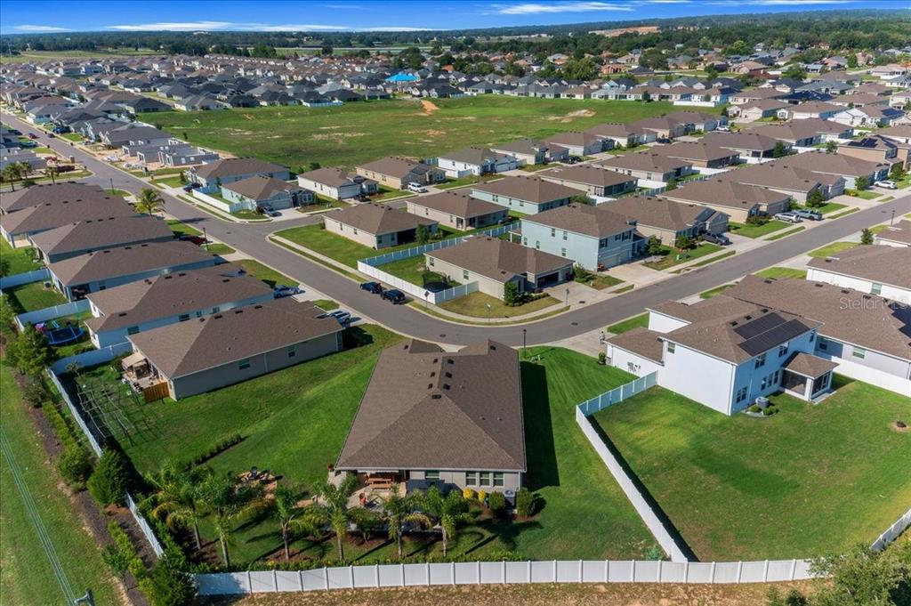 8598 Southwest 59th Terrace Ocala, FL 34476 - Photo 72 of 73 an aerial view of a house with a ocean view