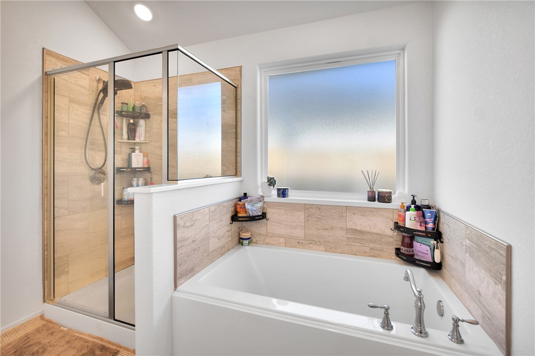 1908 Meridian Court Bryan, TX 77807 - Photo 26 of 46 Master bath offers a nice soaker tub and walk in shower