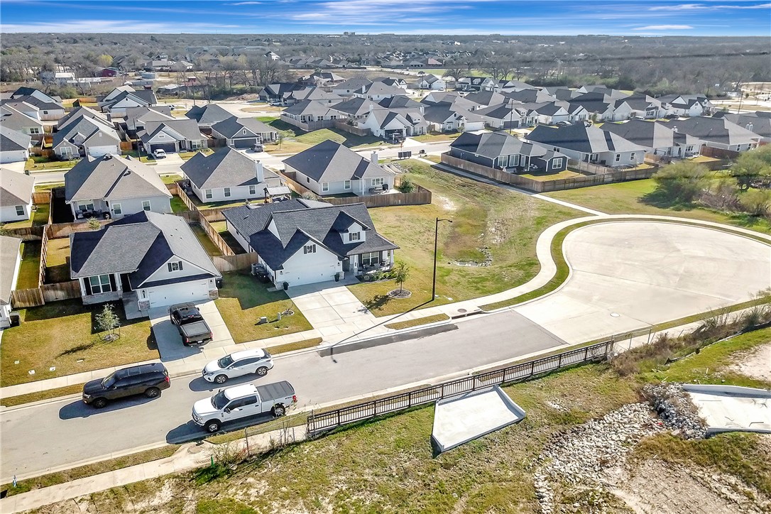 1908 Meridian Court Bryan, TX 77807 - Photo 46 of 46 Aerial view Cul-de-sac, Is a great area for the kids riding bikes, or playing ball
