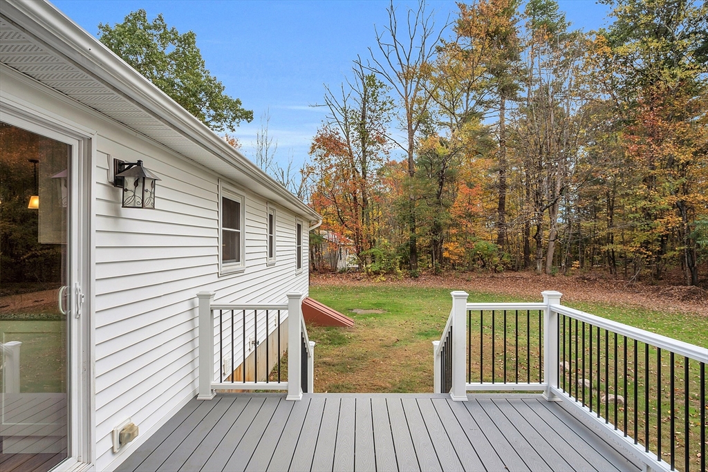 3 Reed Hill Road Wales, MA 01081 - Photo 12 of 23 a view of a wooden deck
