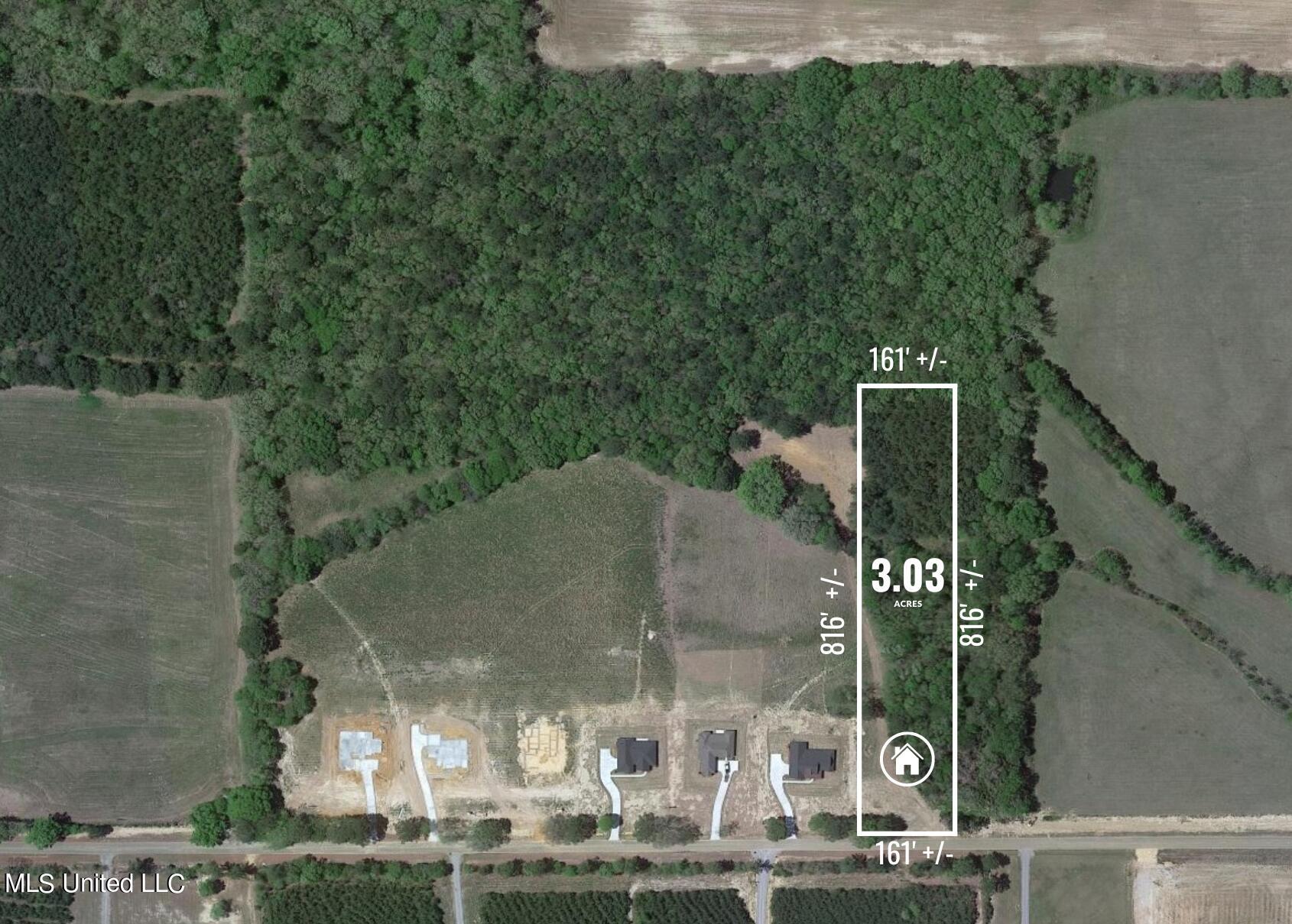 154 Harrell Road Pelahatchie, MS 39145 - Photo 2 of 72 Aerial 154 Harrell