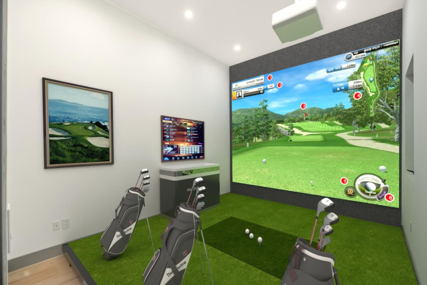 1127 Hillslope Place Los Altos, CA 94024 - Photo 54 of 70 a view of a room with gym equipment