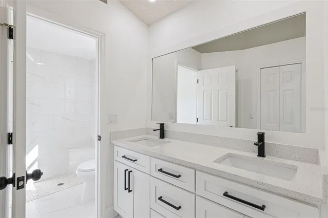 a view of a field with tree s