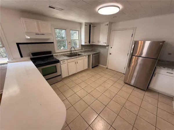 wooden floor with a balcony