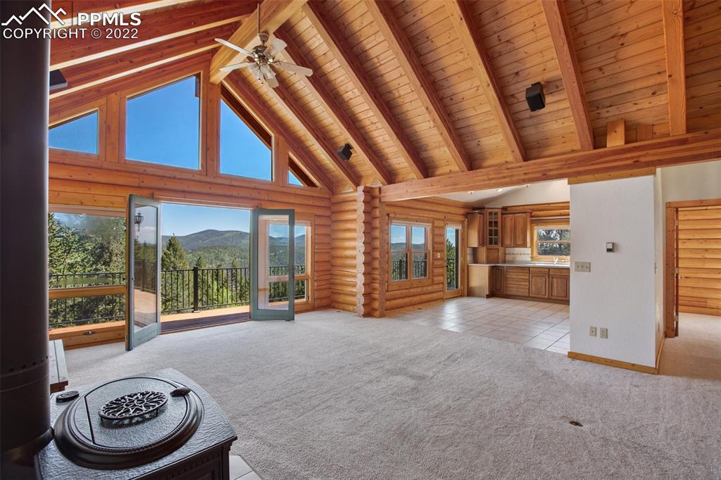 883 Rocky Mountain View Divide, CO 80814 - Photo 7 of 35 a view of a house with a porch