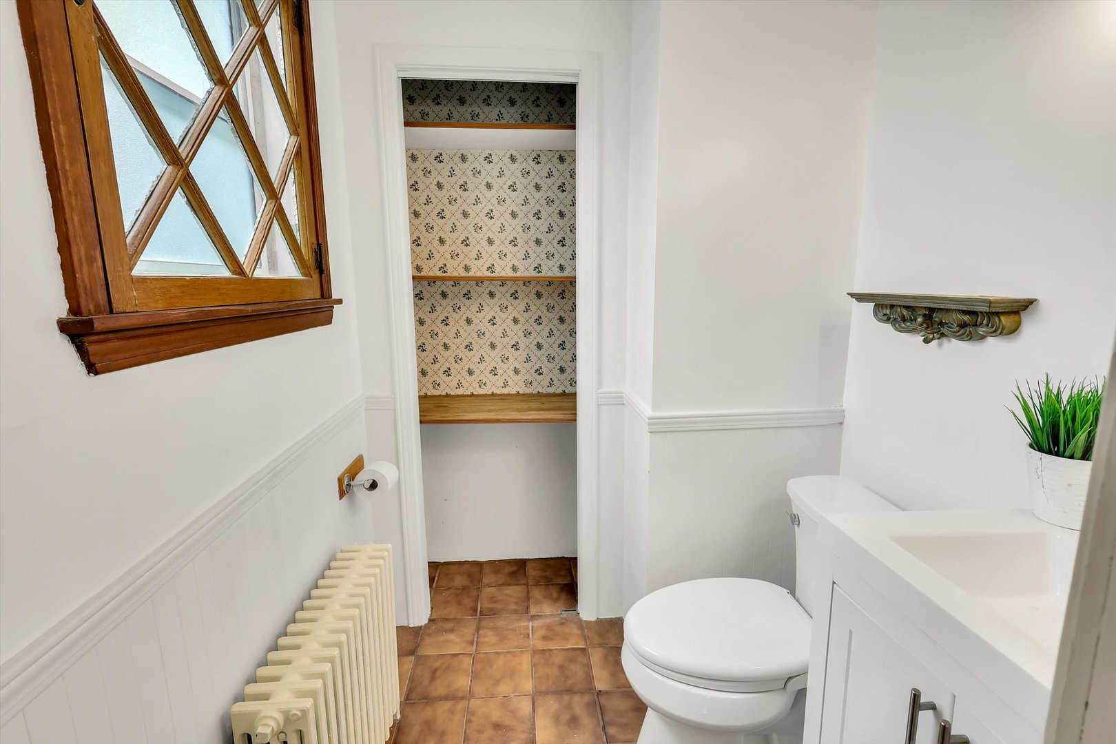 4038 Grove Avenue Brookfield, IL 60513 - Photo 11 of 45 a bathroom with a toilet and a shower