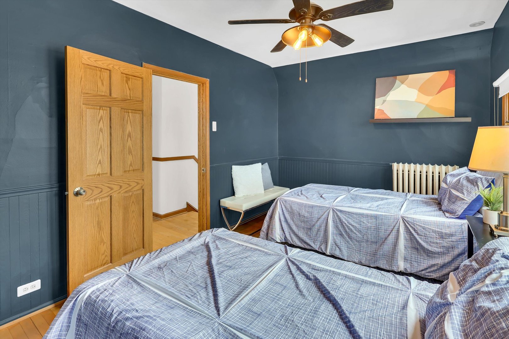 4038 Grove Avenue Brookfield, IL 60513 - Photo 26 of 45 a bedroom with a bed and a window