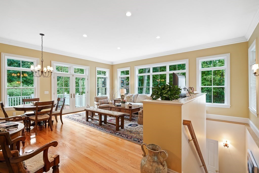 135 Washington Street Wellesley, MA 02481 - Photo 12 of 39 a living room with furniture and a large window