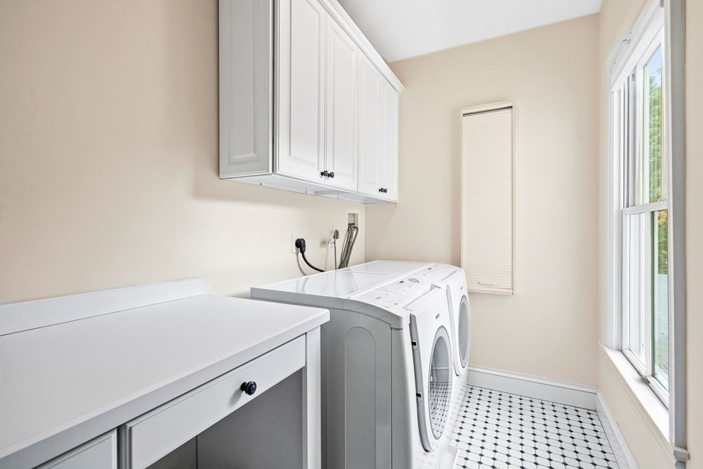 135 Washington Street Wellesley, MA 02481 - Photo 24 of 39 a view of storage and utility room with a window