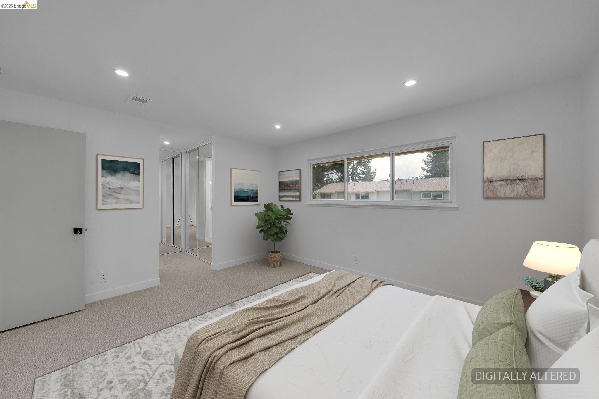 1808 Wildbrook Court, Unit D Concord, CA 94521 - Photo 31 of 47 a bedroom with a bed and a window