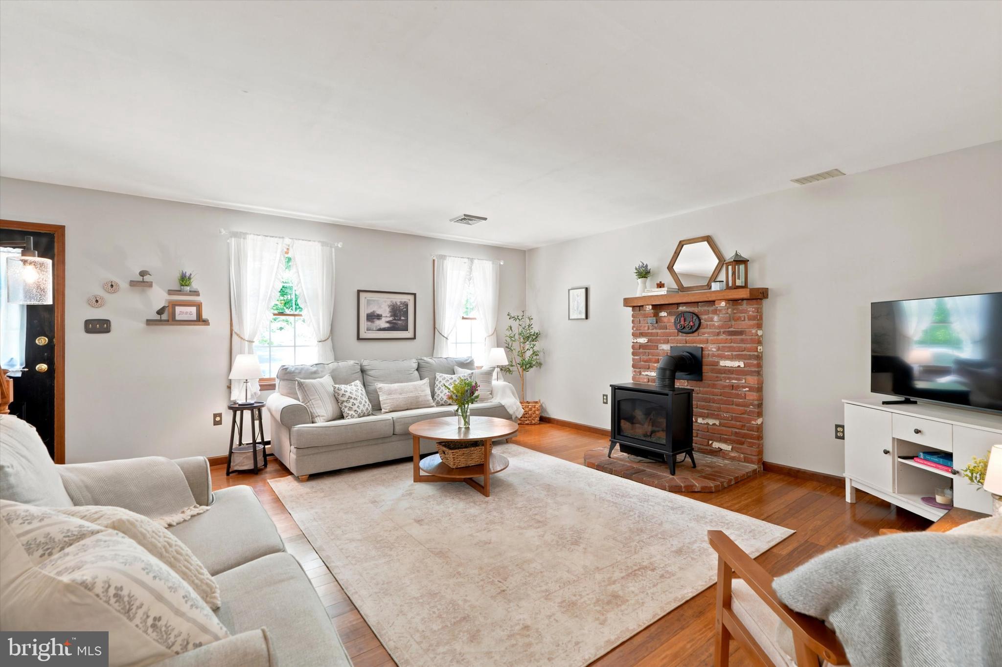 1125 Payne Road Green Lane, PA 18054 - Photo 10 of 47 Propane fireplace in the main living room space
