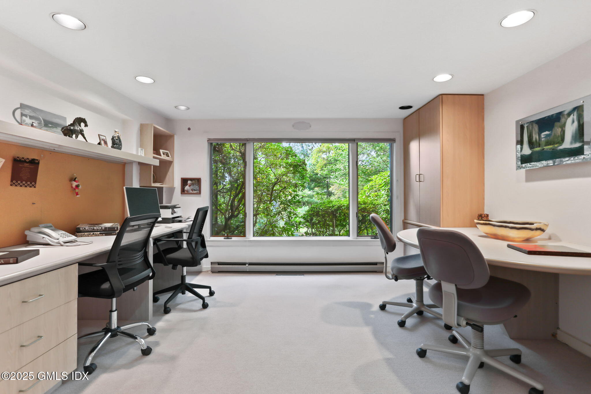 43 Sterling Road South Greenwich, CT 06831 - Photo 20 of 45 a view of a workspace with furniture and a window