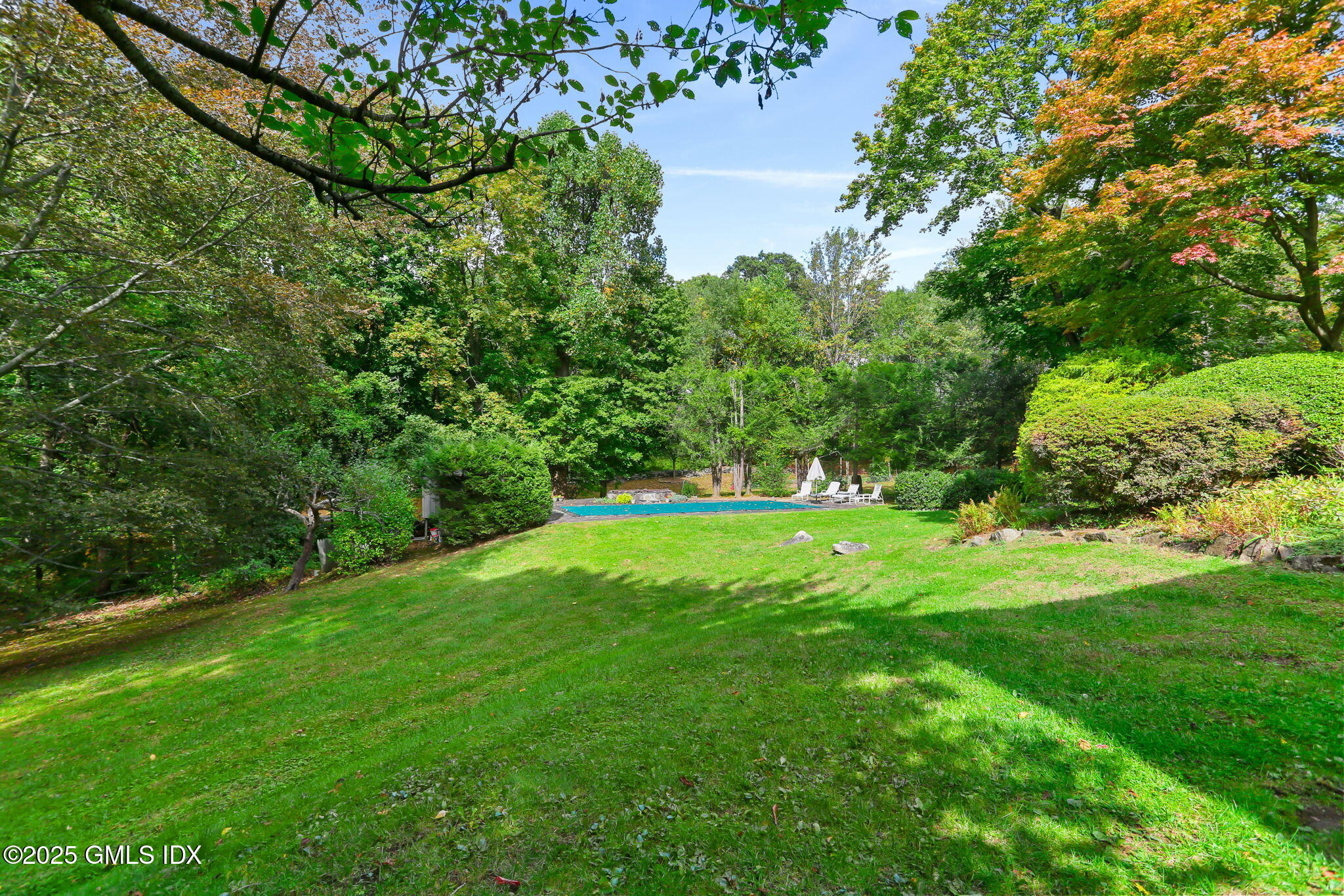 43 Sterling Road South Greenwich, CT 06831 - Photo 30 of 45 Level Lawn to Pool & Spa