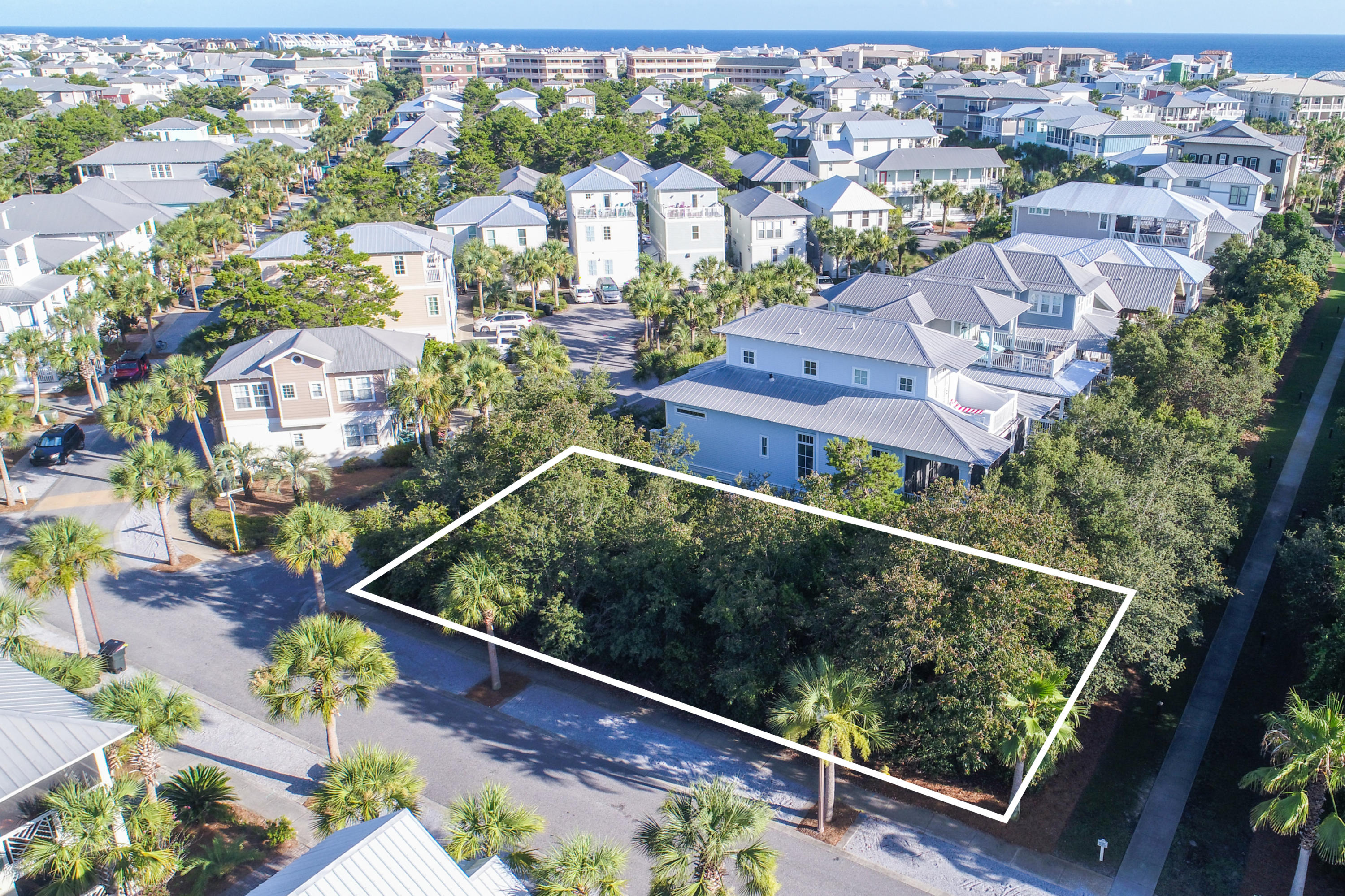 Lot 9 Beachcomber Ln Inlet Beach Inlet Beach, FL 32461 - Photo 12 of 20 an aerial view of city