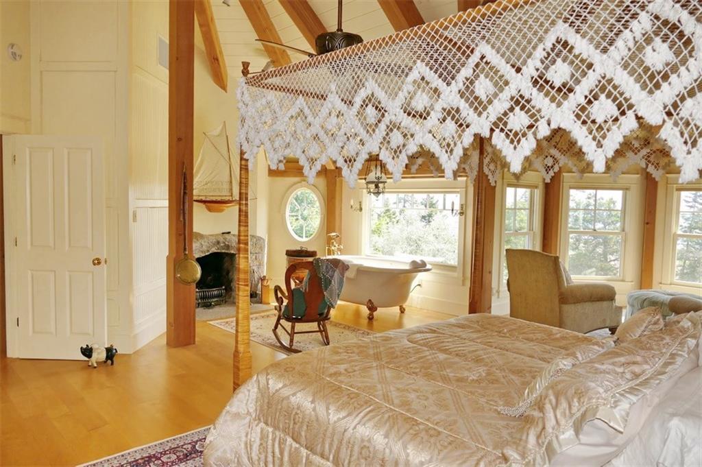 44 Workman Road Gouldsboro, ME 04613 - Photo 29 of 35 Master Suite with gas fireplace and...