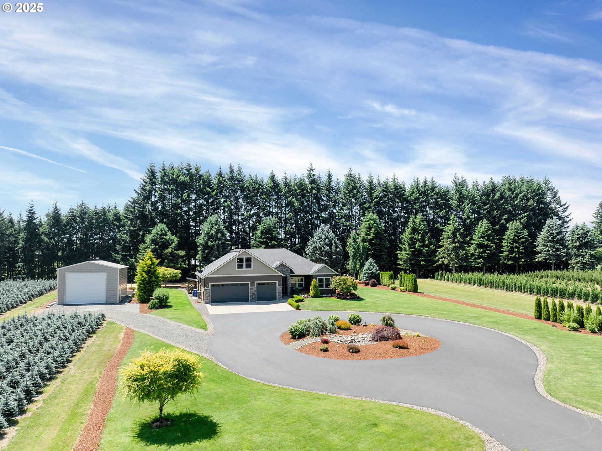36280 Southeast Hauglum Road Sandy, OR 97055 - Photo 1 of 31 swimming pool view with a garden space