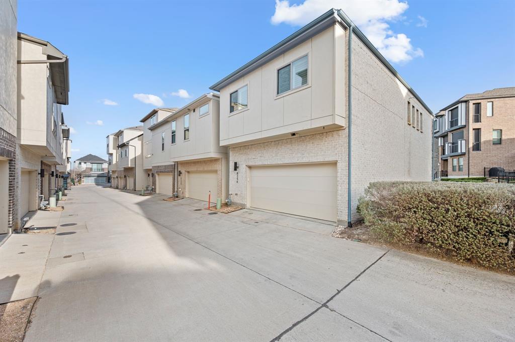 8254 Laflin Lane Dallas, TX 75231 - Photo 30 of 30 Rear garage access plus two open visitor spots behind the house