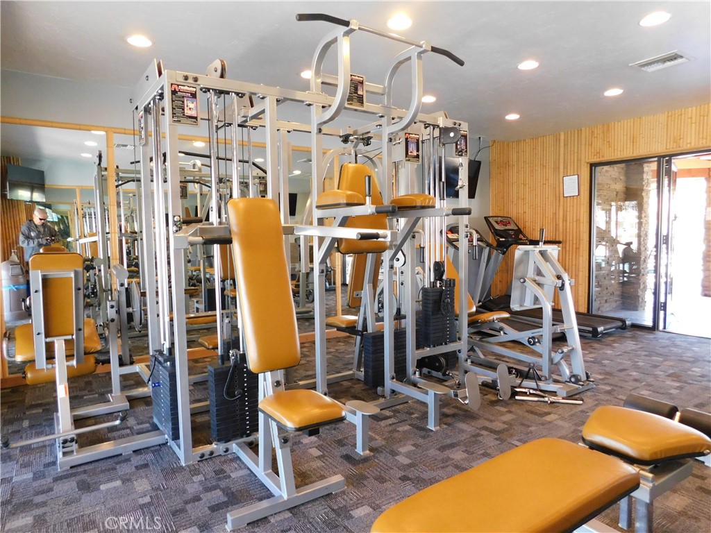 4170 Needles Highway, Unit 55 Needles, CA 92363 - Photo 26 of 39 a view of a room with gym equipment