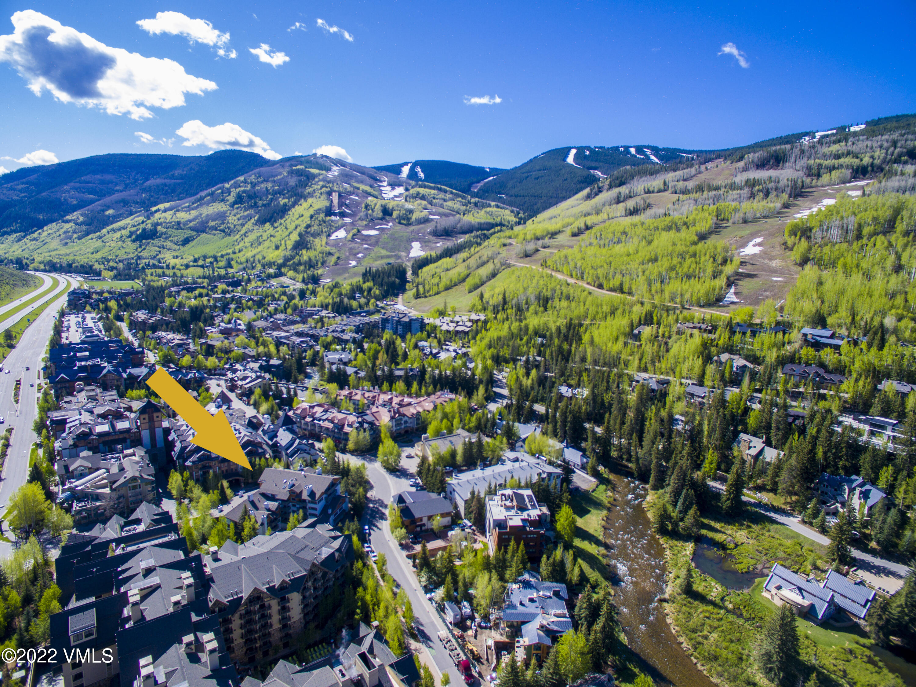 9 Vail Road, Unit 15 Vail, CO 81657 - Photo 14 of 18 a view of a painting of the tree