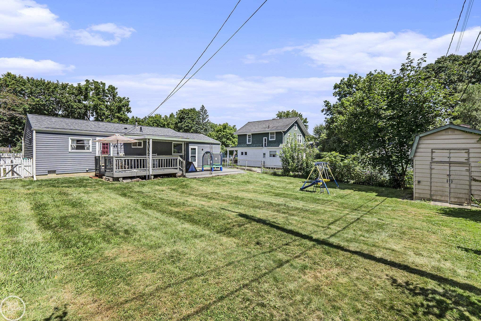195 Minot Street Romeo, MI 48065 - Photo 15 of 16 Spacious Backyard