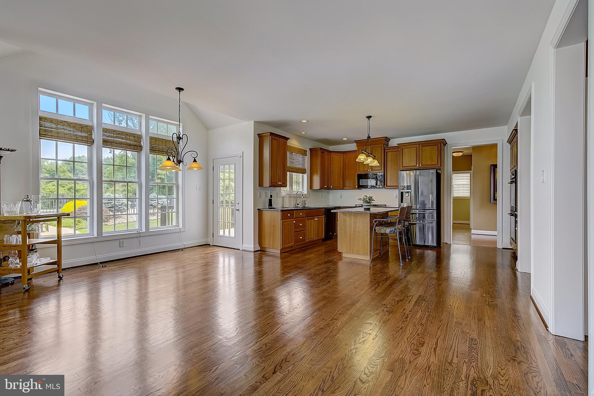 234 Jefferis Road Downingtown, PA 19335 - Photo 15 of 55 Kitchen overlooks back yard and walks out to deck