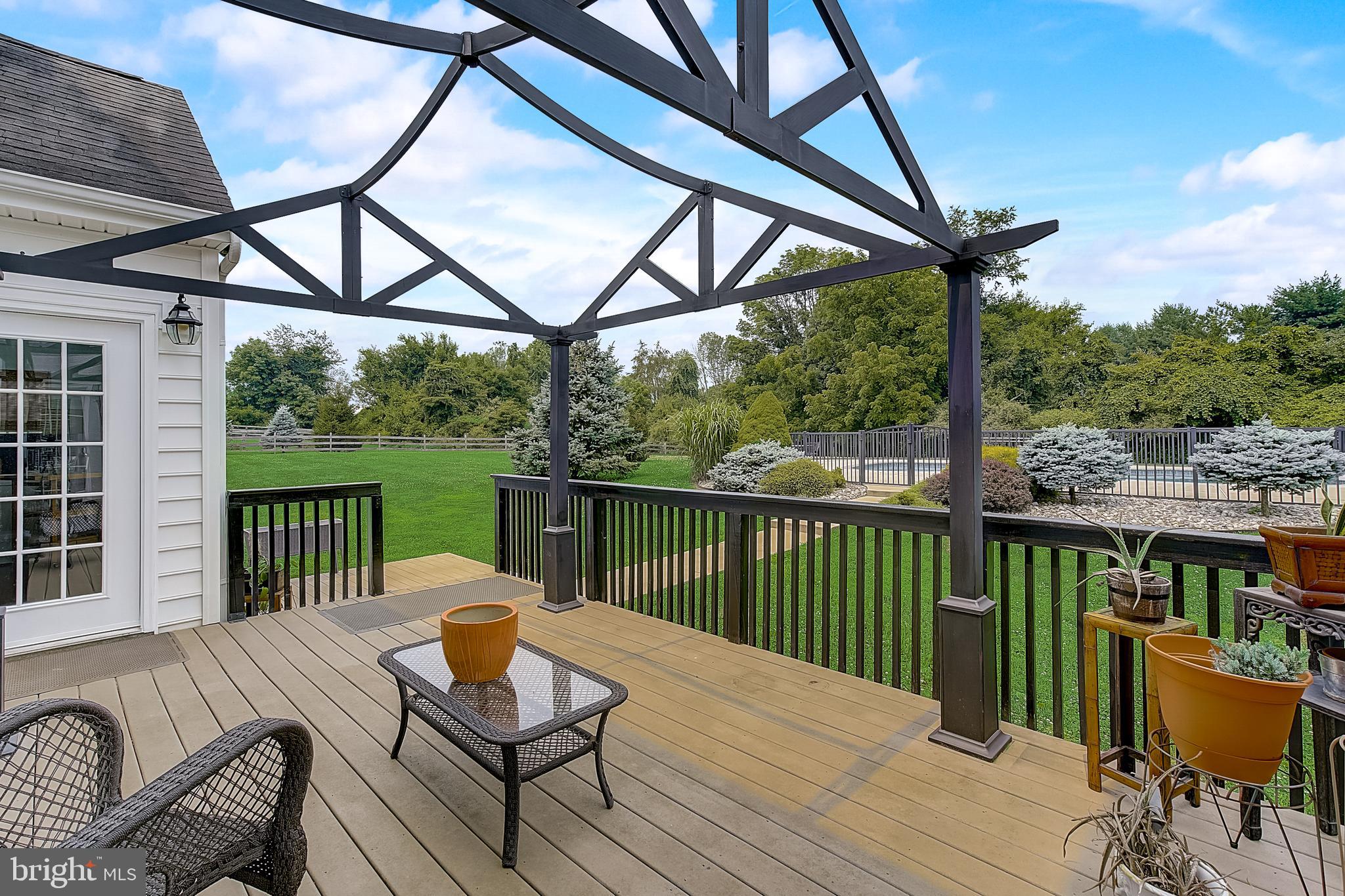 234 Jefferis Road Downingtown, PA 19335 - Photo 44 of 55 Rear view of deck off Great Room area