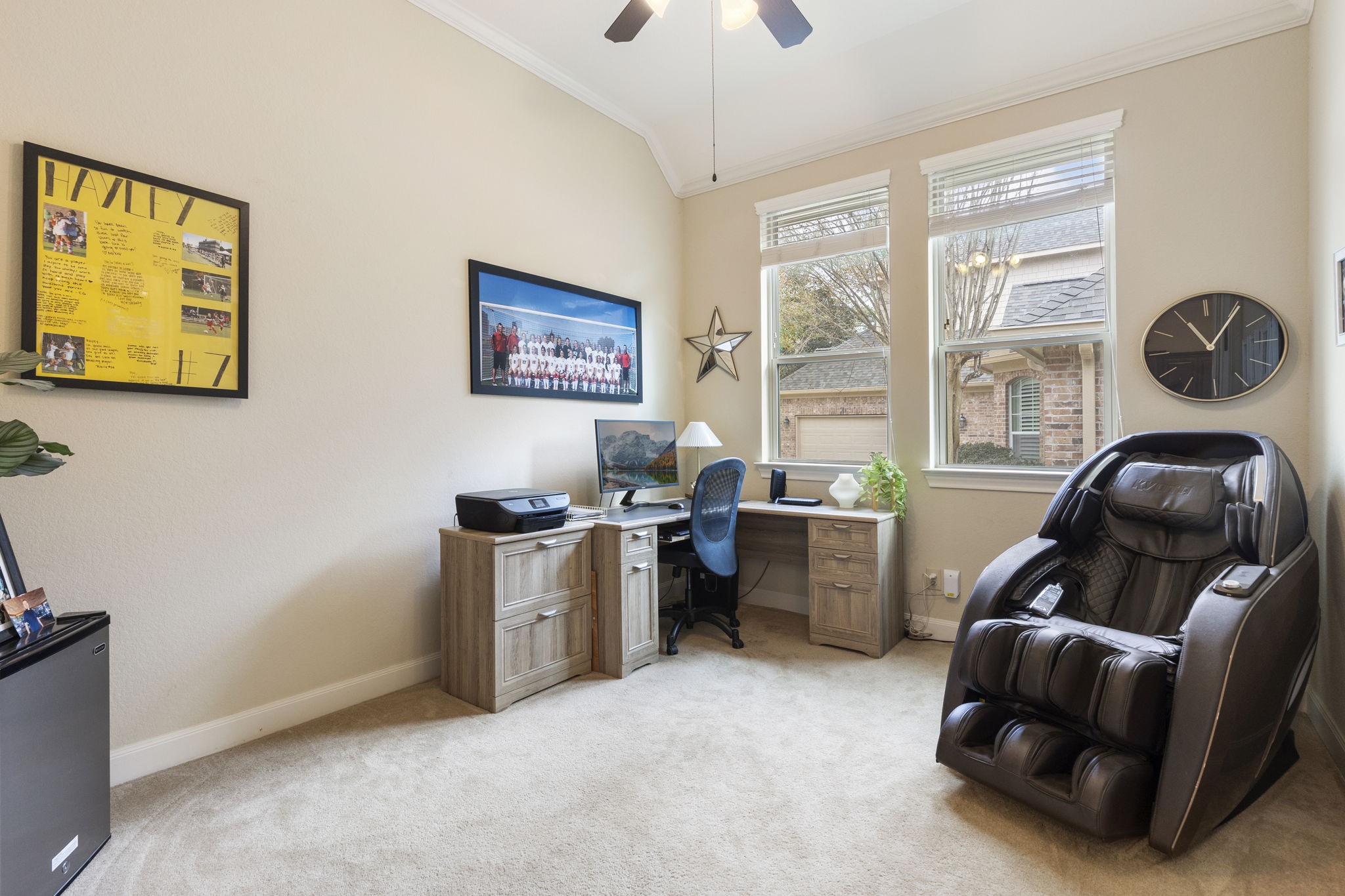 4787 Jackson Square Drive Conroe, TX 77304 - Photo 19 of 41 Discover a space that truly adapts to your lifestyle! Whether you need a quiet home office for productivity, a dedicated exercise room to crush your fitness goals, or a cozy 5th bedroom for guests or family, this versatile retreat has you covered. With its generous layout, ample natural light, and thoughtful design, the possibilities are endless—create the space that works for you!