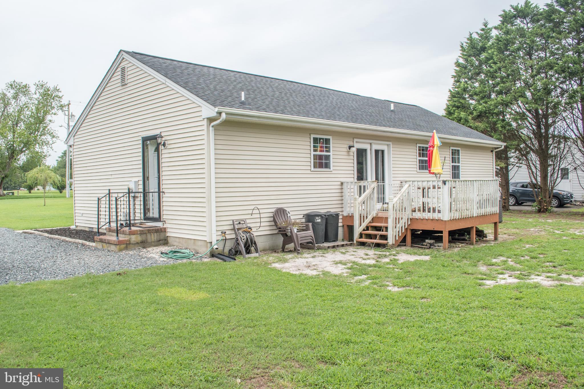 821 Sharps Point Road Fruitland, MD 21826 - Photo 17 of 19 Back of Home/Backyard/Deck