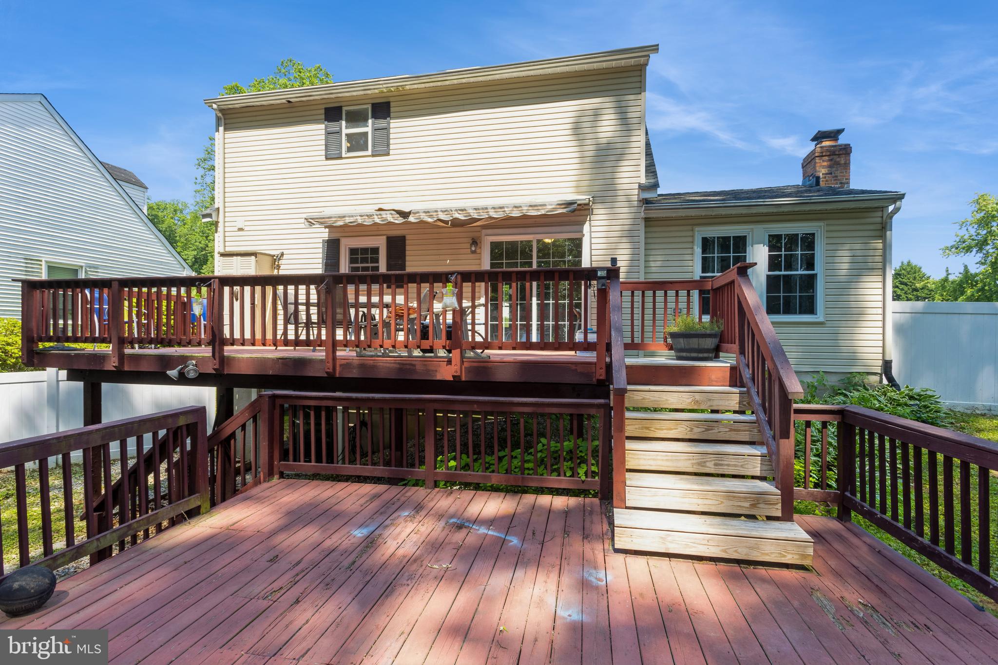2750 Parallel Path Abingdon, MD 21009 - Photo 31 of 41 Huge 2-level deck