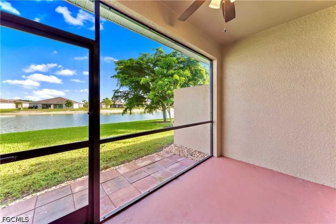 10781 Crossback Lane Lehigh Acres, FL 33974 - Photo 19 of 28 a view of an ocean from a balcony