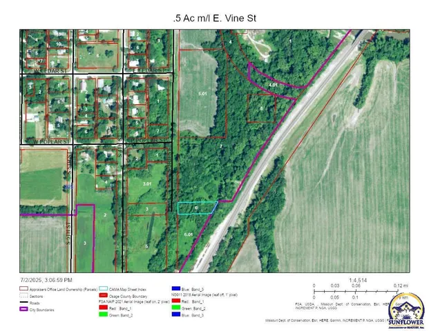 $10,000 | 0 South 3rd Street, Unit 0E VINE ST, Quenemo, KS 66528