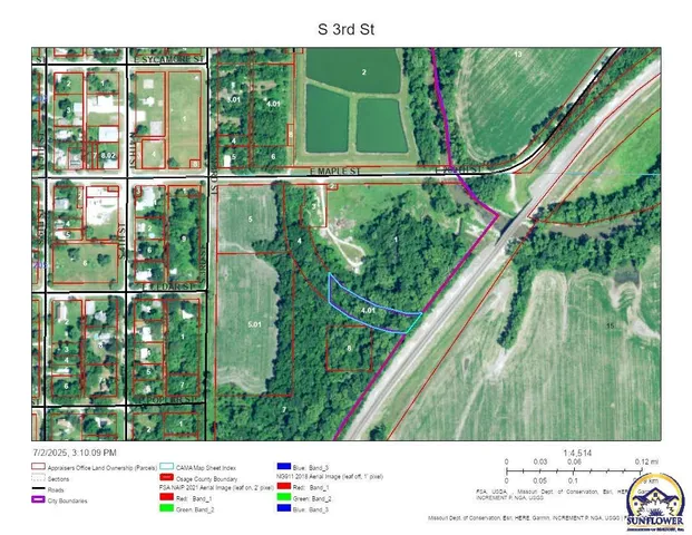 $10,000 | 0 South 3rd Street, Unit 0E VINE ST, Quenemo, KS 66528