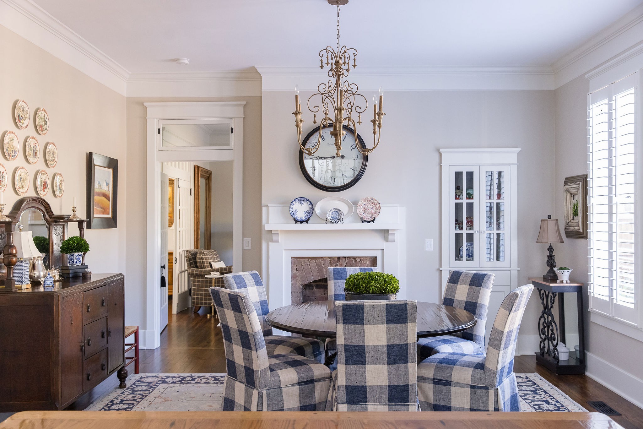 200 Battle Avenue Franklin, TN 37064 - Photo 16 of 95 a view of a dining room with furniture window and wooden floor