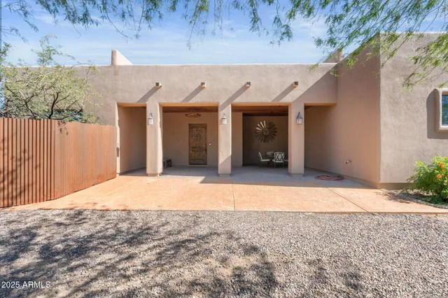 a view of a house with a outdoor space