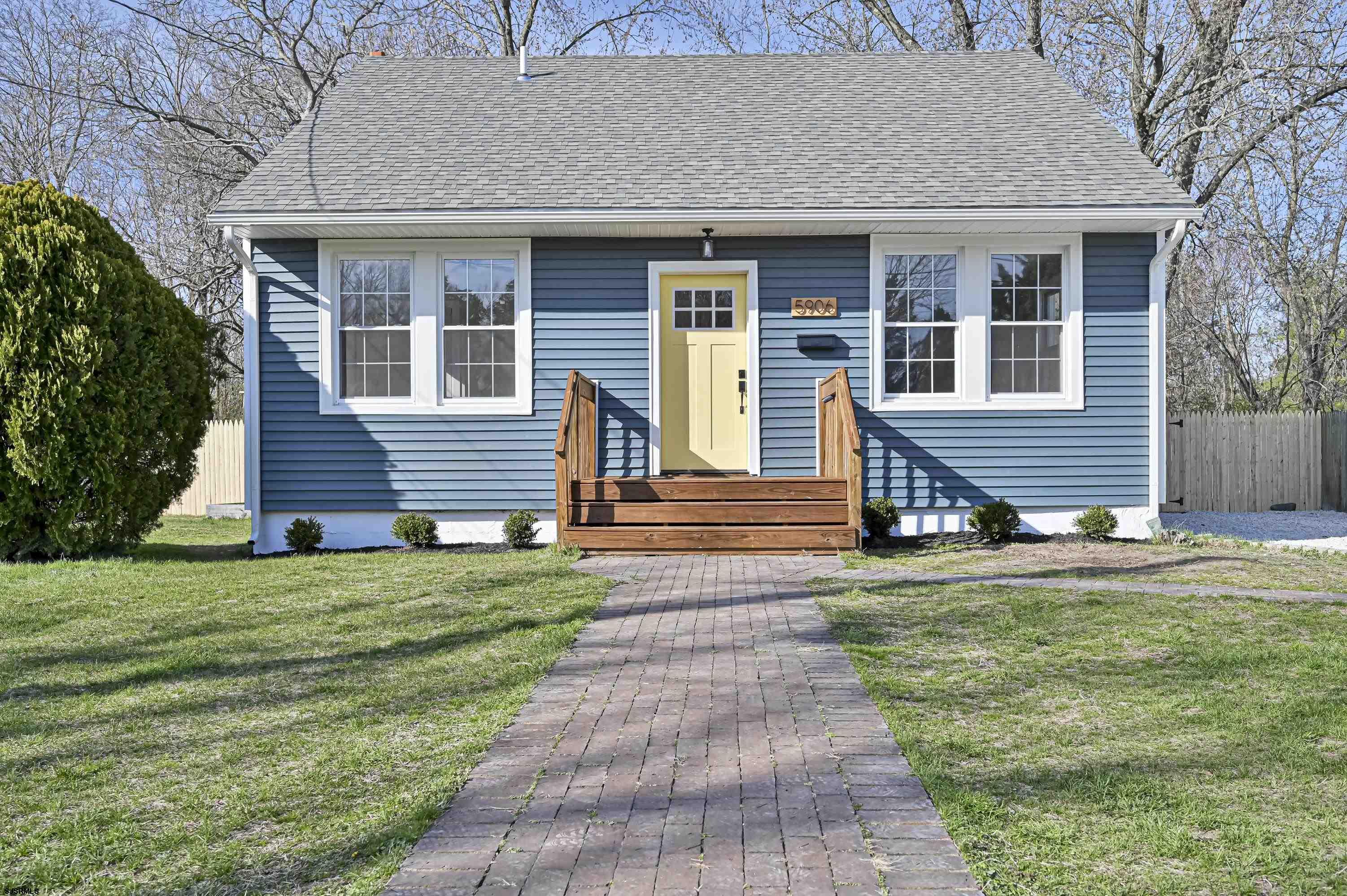 5906 Gaskill Street Mays Landing, NJ 08330 - Photo 1 of 39 a front view of a house with a yard