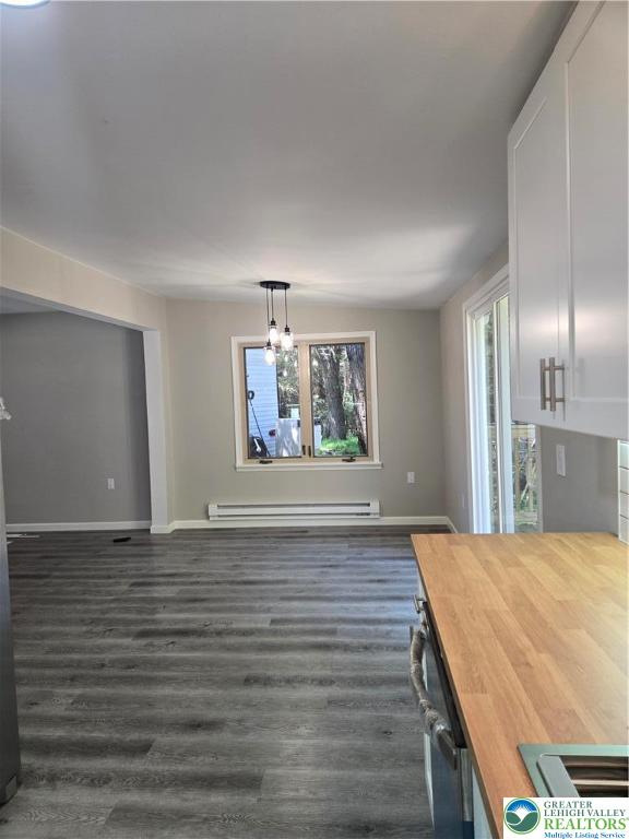 49 Nesco Manor Road Drums, PA 18222 - Photo 3 of 10 a view of an empty room with window and wooden floor