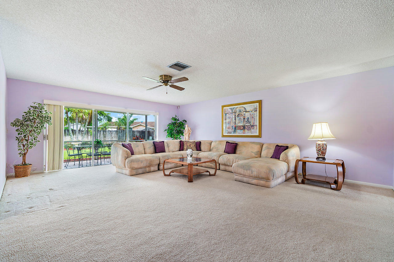 9325 Southwest 16th Road West Boca Raton, FL 33428 - Photo 5 of 28 Open and Spacious Living Room