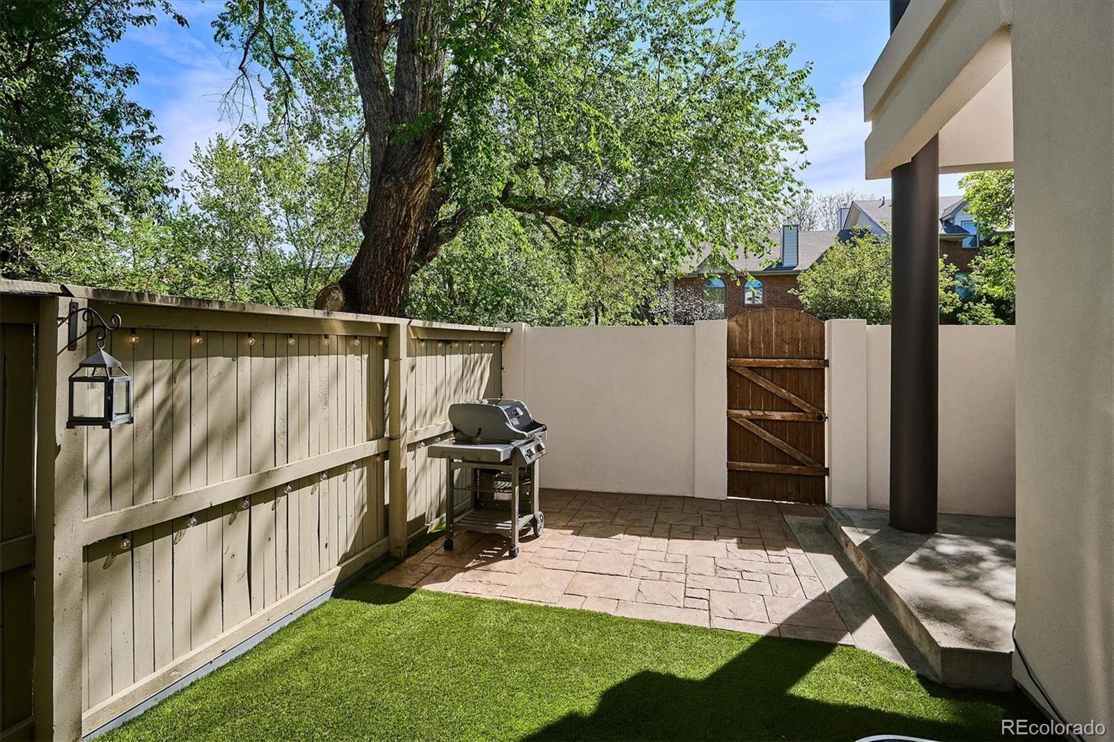 155 South Jackson Street, Unit A Denver, CO 80209 - Photo 30 of 40 a view of backyard with cabin