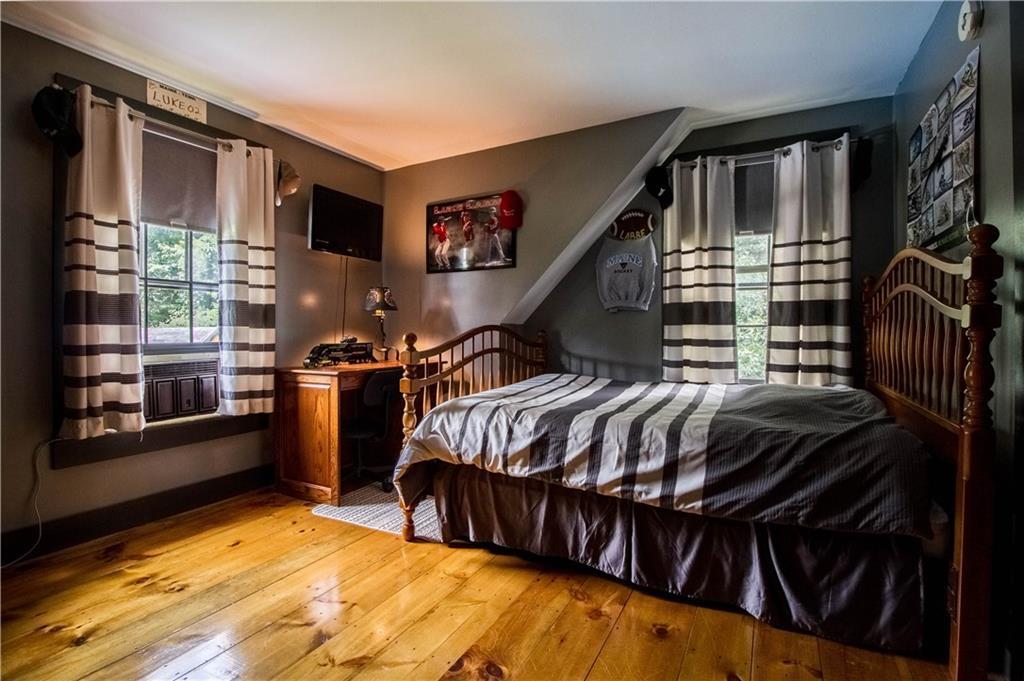 216 Town Farm Road Shapleigh, ME 04076 - Photo 29 of 35 Bedroom 3 w/ wide pine flooring