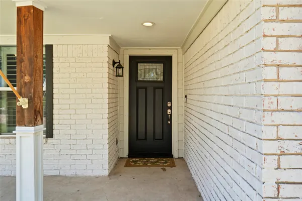 a view of a hallway with interior of the house
