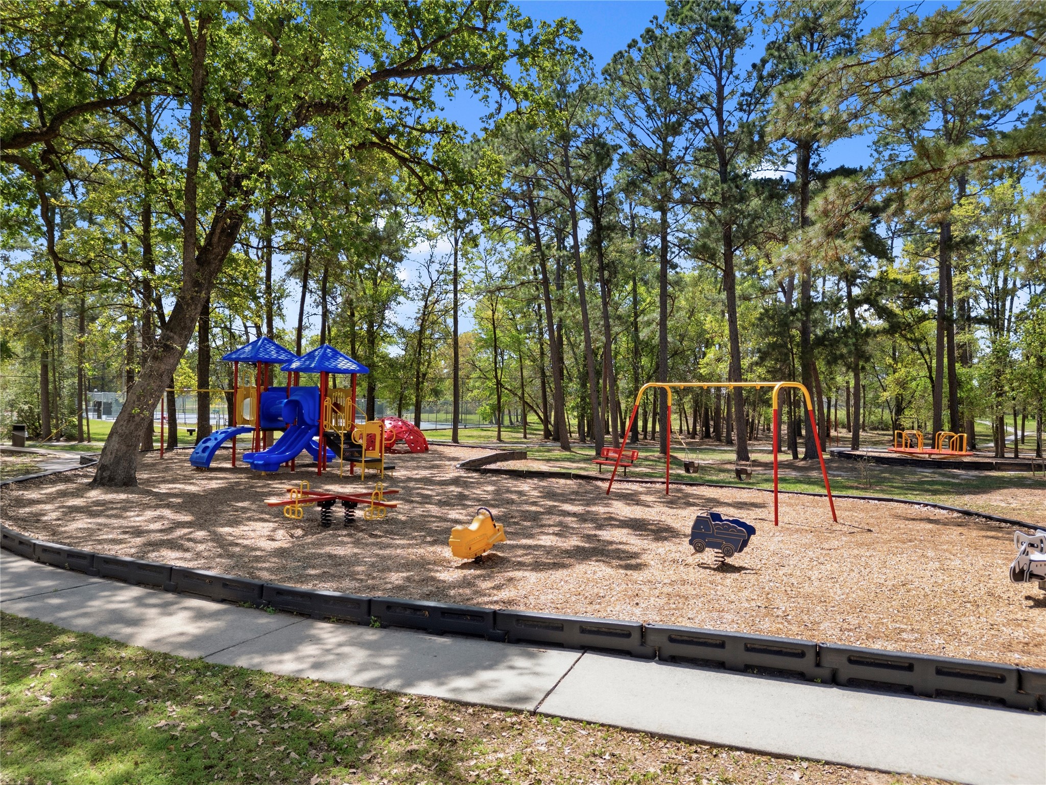 102 Enchanted Oaks Court Spring, TX 77388 - Photo 42 of 48 a view of a park with tree s