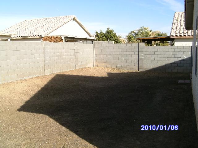 16144 West Grant Street Goodyear, AZ 85338 - Photo 4 of 14 Backyard is a blank canvas!