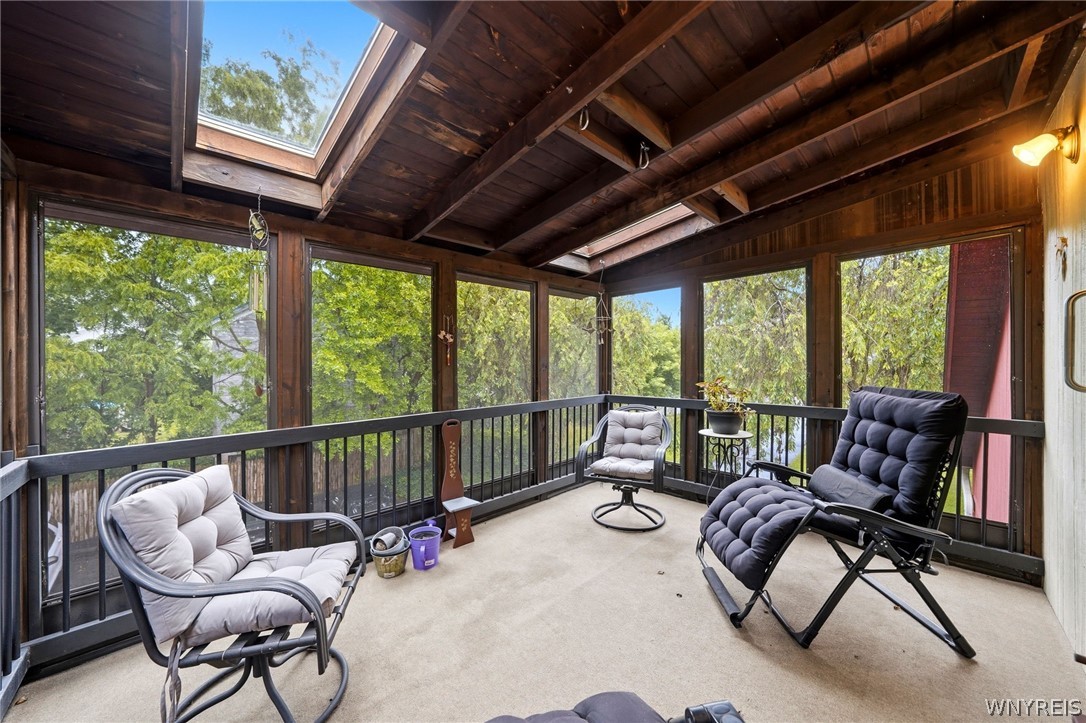 3 Maple Avenue Elba, NY 14058 - Photo 19 of 47 Upstairs enclosed porch