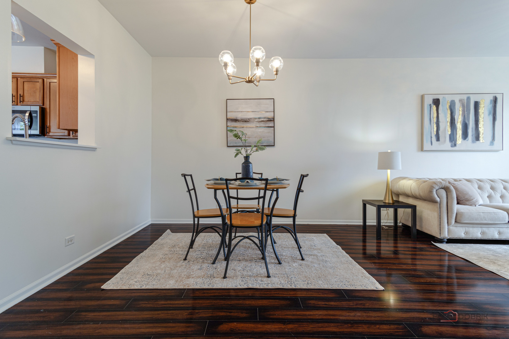 7515e Savoy Lane, Unit C Bridgeview, IL 60455 - Photo 7 of 22 a view of a dining room with furniture and wooden floor