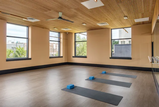 a view of a city with tall buildings