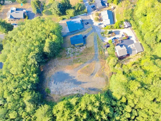 a bird view of garden