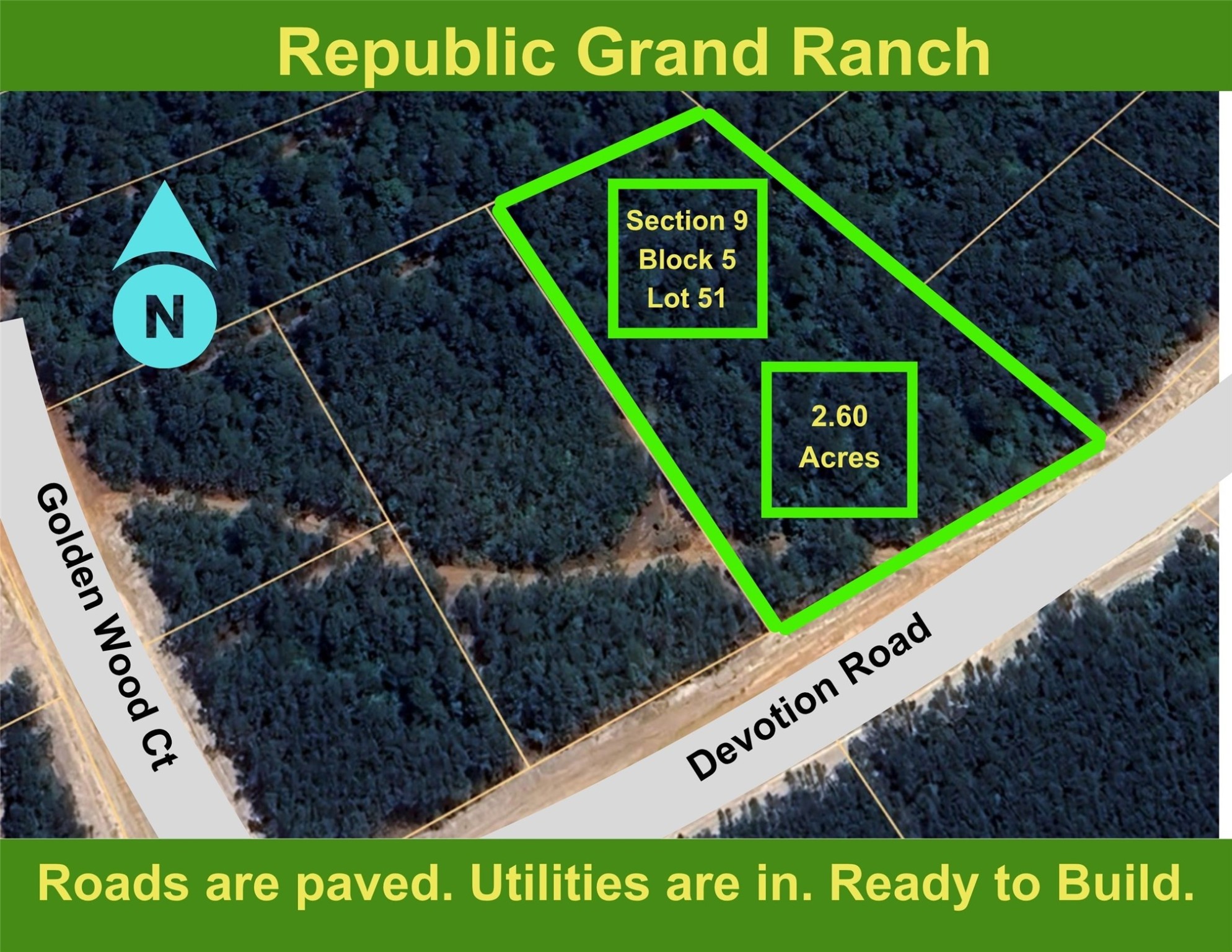 10621 Devotion Road Willis, TX 77378 - Photo 1 of 16 a sign that is on the side of the road