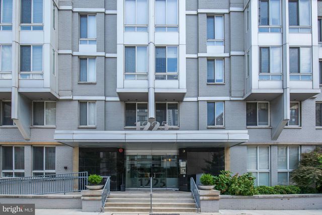 a front view of a building