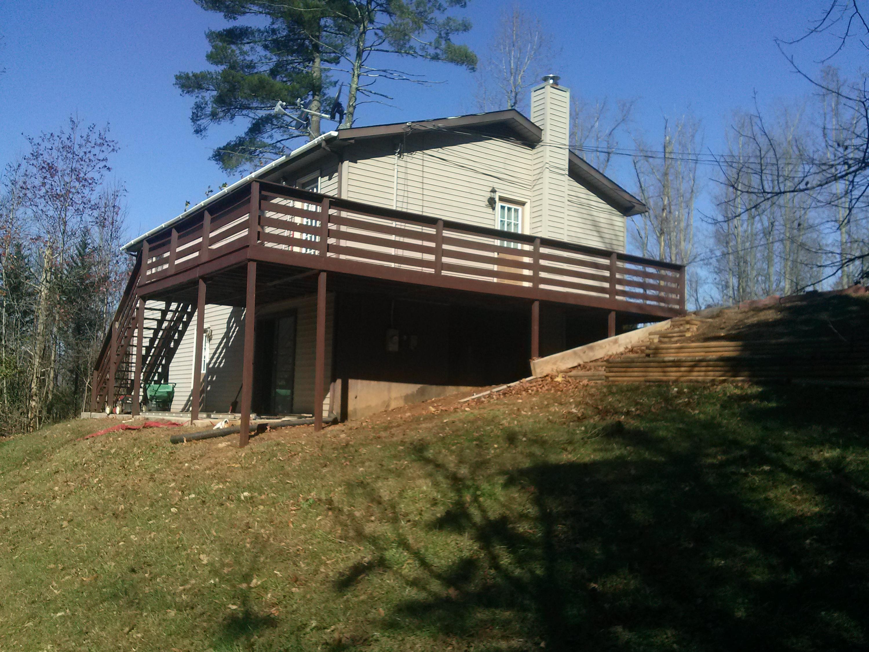 1191 Misty Ridge Lane Montvale, VA 24122 - Photo 16 of 18 from back with deck