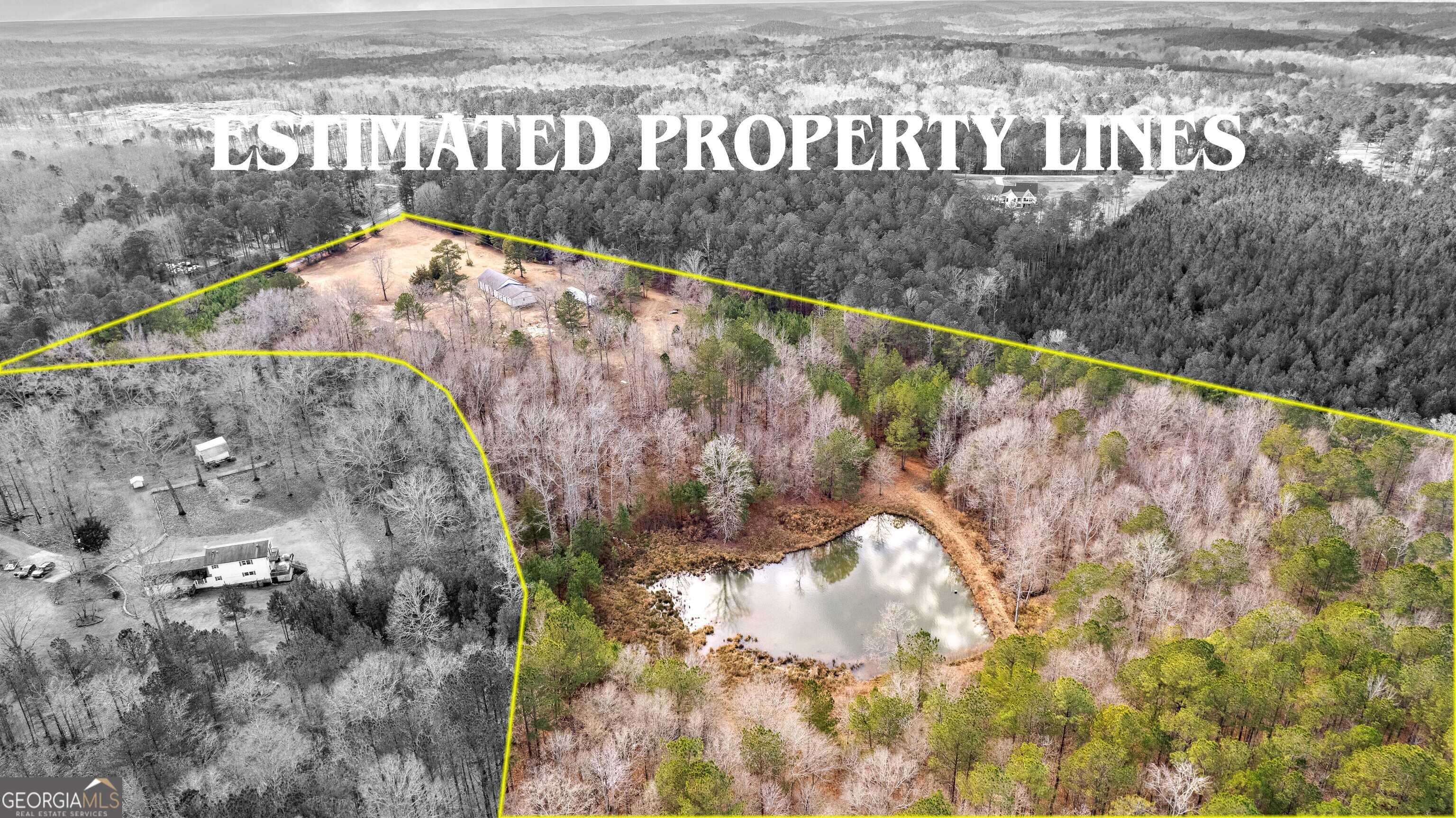 374 Gordon School Road Thomaston, GA 30286 - Photo 11 of 31 a view of swimming pool with a yard and seating space